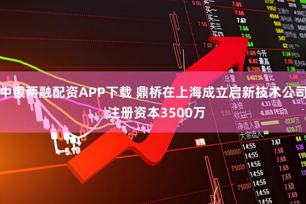 中银两融配资APP下载 鼎桥在上海成立启新技术公司  注册资本3500万