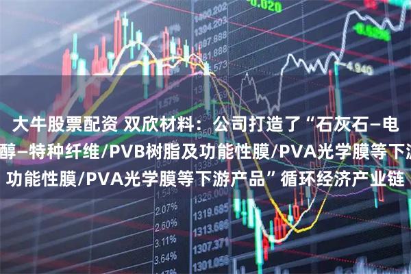 大牛股票配资 双欣材料：公司打造了“石灰石—电石—醋酸乙烯—聚乙烯醇—特种纤维/PVB树脂及功能性膜/PVA光学膜等下游产品”循环经济产业链